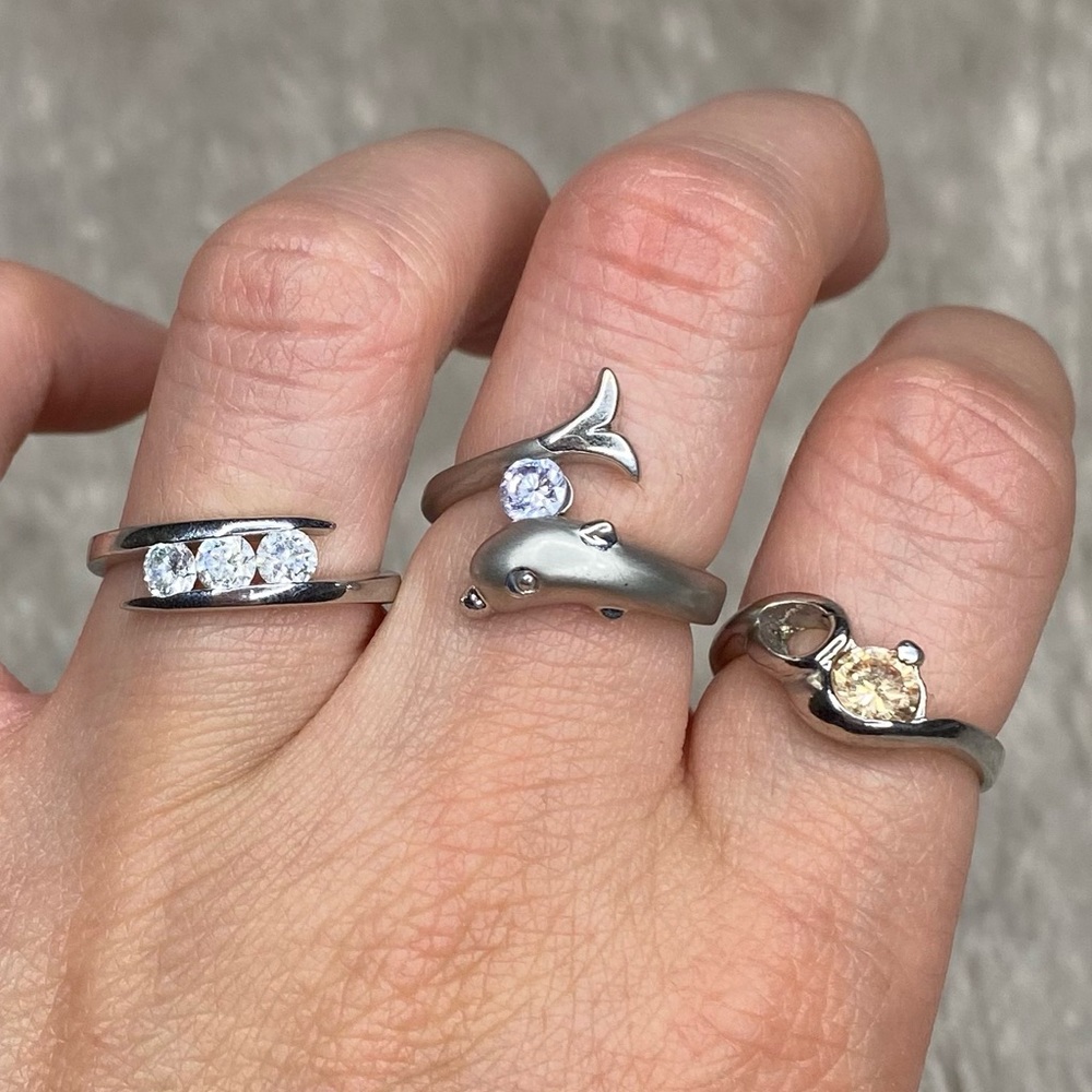 Set of 3 Fashion Rings